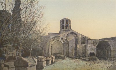 Arles, Les Alyscamps, Église Saint-Honorat - French Photographer