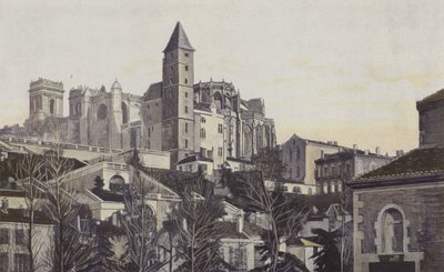 Auch, Cathédrale, Ensemble SE - French Photographer