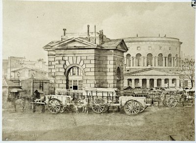 Barrière de Pantin la Villette dans « les barrières de Paris » photographie par Gouviot - French Photographer