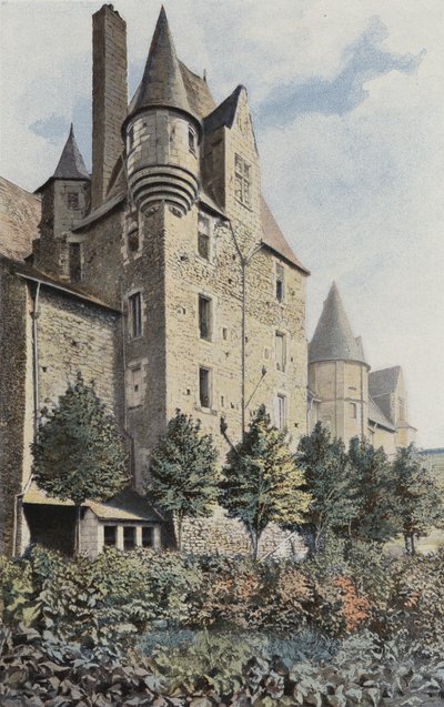 Baugé, Château, Côté S - French Photographer