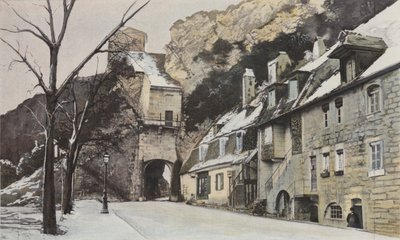 Besançon, Porte Taillée, Vue prise du côté de la ville - French Photographer