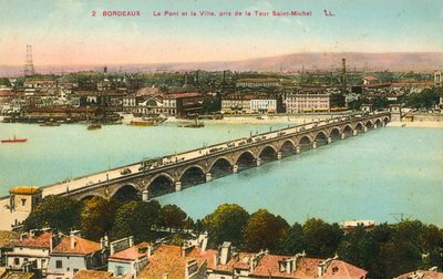 Bordeaux, Le Pont, La Ville - French Photographer