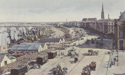 Bordeaux, Pont sur la Garonne, Quais de Bourgogne et de la Douane - French Photographer