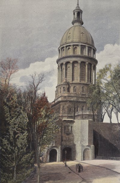 Boulogne-sur-Mer, Porte de Calais et église Notre-Dame - French Photographer