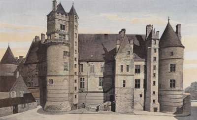 Bourges, Hôtel Jacques Cœur, Façade Sud-Ouest - French Photographer