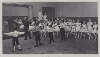 Garçons dans une classe de ballet - French Photographer