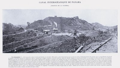 Canal interocéanique de Panama, travaux de la Culebra - French Photographer