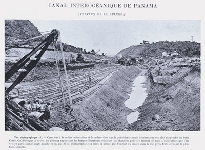 Canal Interocéanique de Panama, Travaux de La Culebra - French Photographer