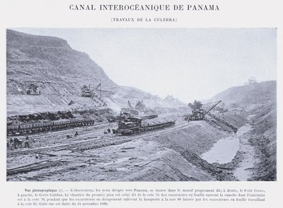 Canal Interocéanique de Panama, Travaux de La Culebra - French Photographer