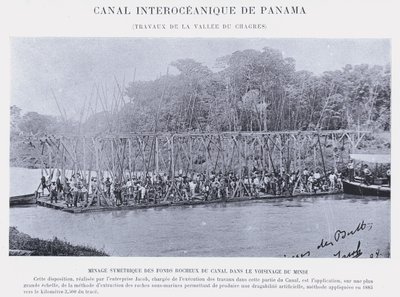Canal Interocéanique de Panama, Travaux de la Vallée du Chagres - French Photographer