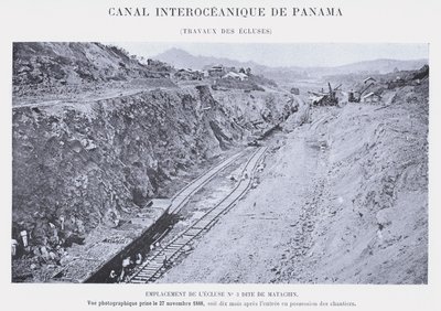 Canal interocéanique de Panama, travaux des écluses - French Photographer