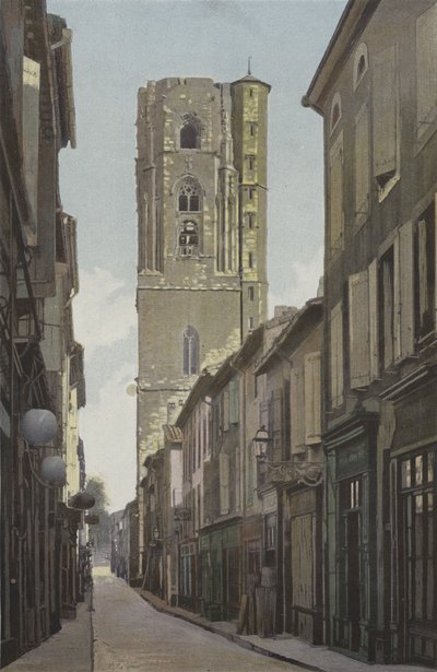 Carcassonne Ville Basse, Église Saint-Vincent, Clocher - French Photographer