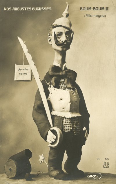 Caricature de Kaiser Wilhelm II d
