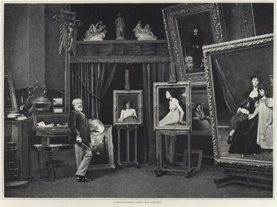 Carolus-Duran dans son atelier - French Photographer