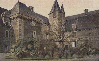 Carrouge, Château, Façade sur la cour - French Photographer