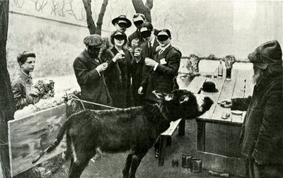 Célébrer le canular : au Salon des Indépendants en 1910, un tableau signé par le « Peintre Futuriste Excessif » Boronali, intitulé « Et le soleil s