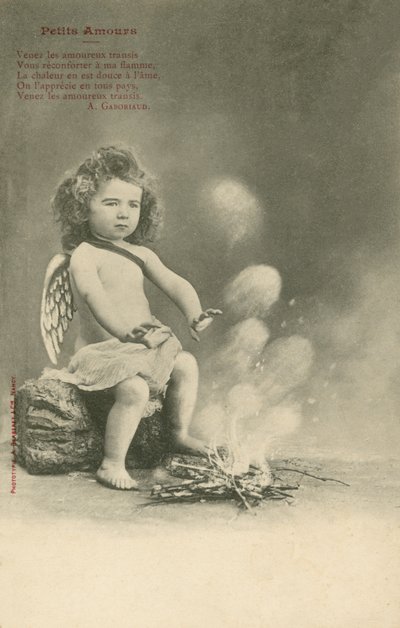 Chérubin assis près d