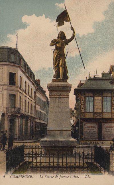 Compiègne, La Statue de Jeanne d