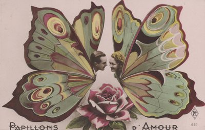 Couple avec des ailes de papillon - French Photographer