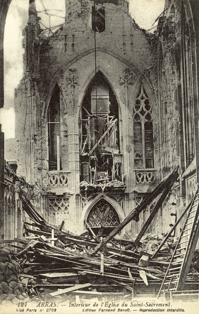 Intérieur endommagé de l