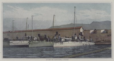 Destroyers dans le port de Toulon, France (photo couleur) - French Photographer