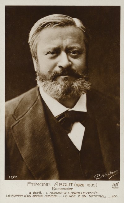 Edmond About (1828-1885), romancier français - French Photographer