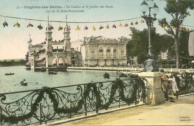 Enghien-les-Bains, Le Casino, Le Jardin des Roses - French Photographer