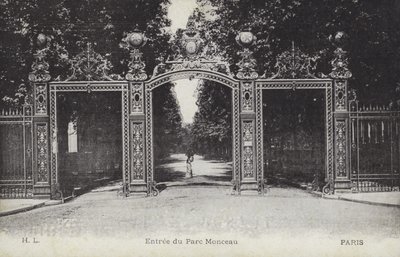 Entrée, Parc Monceau, Paris - French Photographer