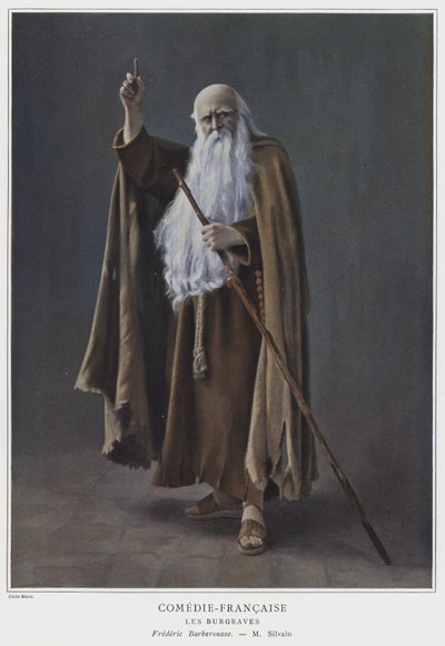 Eugène Silvain en Frédéric Barberousse dans Les Burgraves - French Photographer