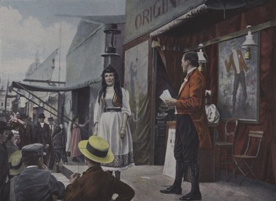 Artistes forains sur scène - French Photographer