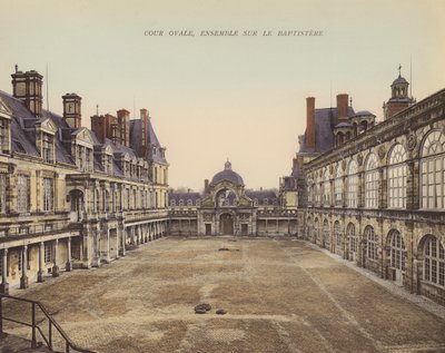 Fontainebleau : Cour Ovale, Ensemble sur le Baptistere - French Photographer
