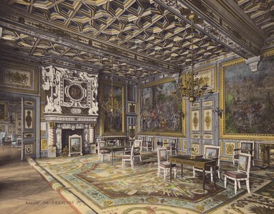 Fontainebleau: Salon de François Ier - French Photographer