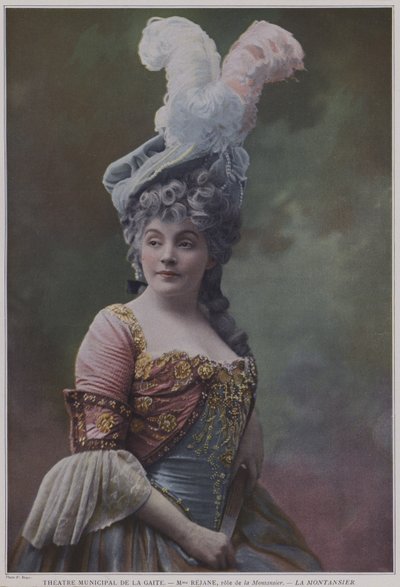 Gabrielle Rejane dans le rôle-titre de La Montansier - French Photographer