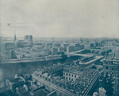 Vue générale de Paris, vers l