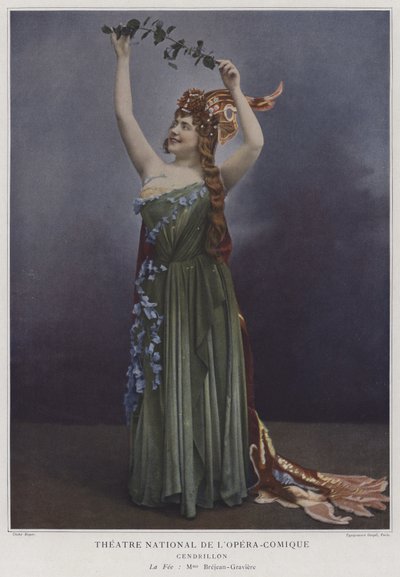 Georgette Brejean-Graviere en la fée dans Cendrillon - French Photographer