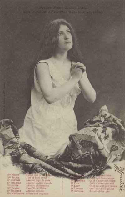 Fille priant - French Photographer