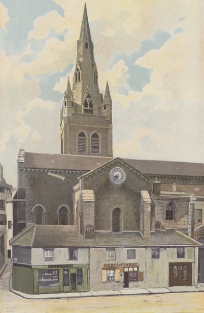 Grenoble, Église Saint-André, Côté nord - French Photographer