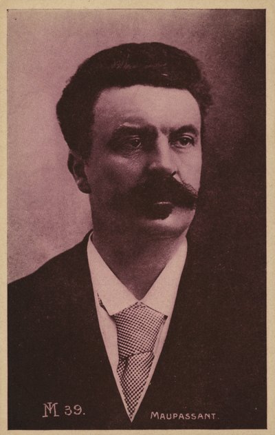 Guy de Maupassant (1850-1893), nouvelliste, romancier et poète français - French Photographer
