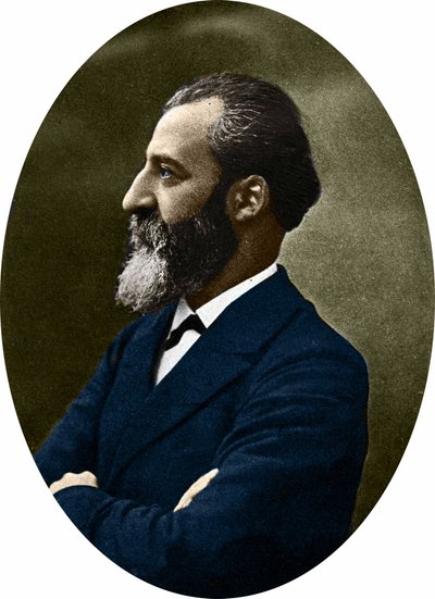 Henri Moissan, chimiste et pharmacien français 1852 - 1907. - French Photographer