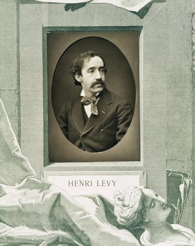 Henri Lévy (1840-1904), de la Galerie Contemporaine, c.1874-78 - French Photographer