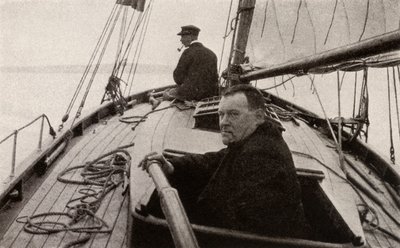 Hilaire Belloc dans son bateau - French Photographer