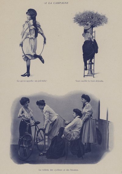Illustration pour Petites Parisiennes (jeunes filles travaillant à Paris) - French Photographer