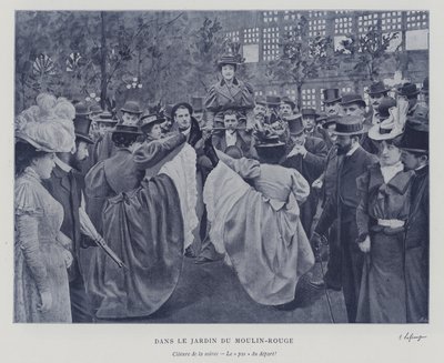 Dans le jardin du Moulin Rouge, Paris - French Photographer