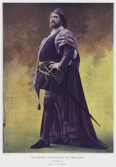 Jean-François Delmas en Iago dans Othello - French Photographer
