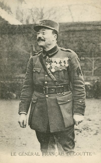 Jean-Marie Degoutte, général français de la Première Guerre mondiale - French Photographer