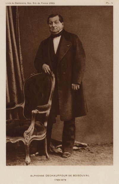 Jean Baptiste Boisduval, lépidoptériste et botaniste français - French Photographer