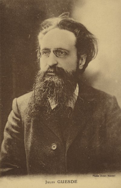 Jules Guesde (1845-1922), journaliste et homme politique socialiste français - French Photographer