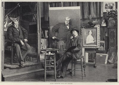 Jules Lefebvre dans son atelier - French Photographer