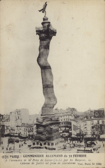 La Colonne de Juillet est prise de convulsions - French Photographer