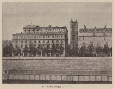 La Commune de Paris, théâtre lyrique, après le 25 mai - French Photographer